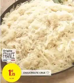 Intermarché Choucroute Crue offre