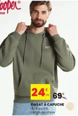 Stokomani LEE COOPER Sweat à capuche du s au xxl offre