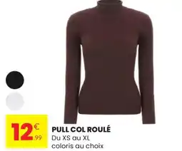Stokomani Pull col roulé du xs au xl offre