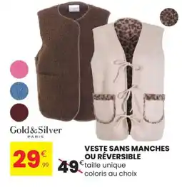 Stokomani Veste sans manches ou réversible offre