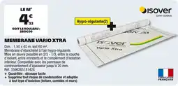 Brico Dépôt ISOVER Membrane vario xtra offre