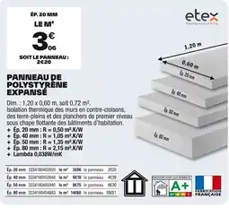 Brico Dépôt Panneau de polystyrene expansé offre