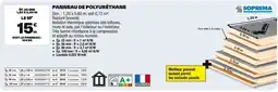 Brico Dépôt SOPREMA Panneau de polyurethane offre
