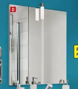 Brico Dépôt Miroir et luminaire "aruna" offre