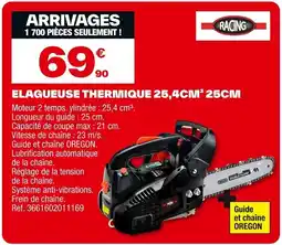 Brico Dépôt RACING Elagueuse thermique 25,4cm³ 25cm offre