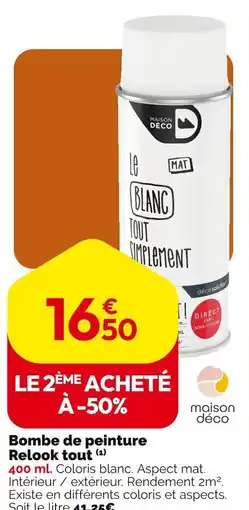 Weldom Bombe de peinture Relook tout offre