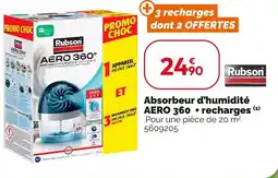 Weldom RUBSON Absorbeur d'humidité AERO 360 + recharges offre
