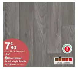 Mr Bricolage Revêtement de sol PVC Atento ép. 2,8 mm offre