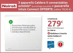 Mr Bricolage NOIROT Radiateur à inertie sèche Caldera II offre