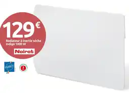 Mr Bricolage NOIROT Radiateur à inertie sèche Indigo 1000 W offre