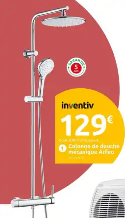 Mr Bricolage INVENTIV Colonne de douche mécanique Arfeo offre