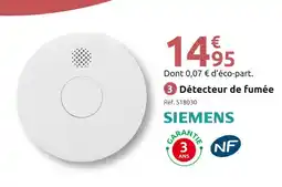Mr Bricolage SIEMENS Détecteur de fumée offre