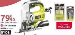 Mr Bricolage RYOBI Scie sauteuse 600 W offre