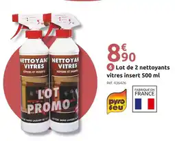 Mr Bricolage PYROFEU Lot de 2 nettoyants 500 ml offre