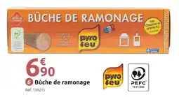 Mr Bricolage Pyro Feu Bûche de ramonage offre