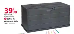 Mr Bricolage Coffre de rangement alpha 340 l offre