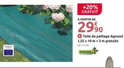 Mr Bricolage Nortene Toile de paillage Agrosol offre