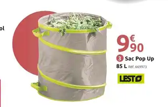 Mr Bricolage LESTO Sac Pop Up offre