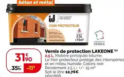 Weldom LAKEONE Vernis de protection offre