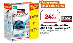 Weldom RUBSON Absorbeur d'humidité aero 360° + recharges offre