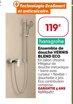Weldom HANSGRAHE Ensemble de douche VERNIS BLEND ECO offre