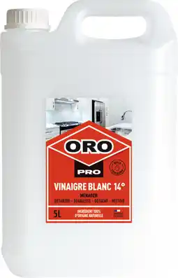 Brico Dépôt Vinaigre blanc 14° naturel 5 l(1) offre