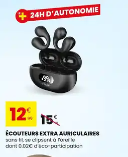 Stokomani RYGHT Écouteurs extra auriculaires offre