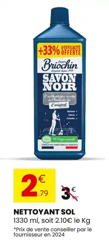 Stokomani JACQUES BRIOCHIN Nettoyant sol offre