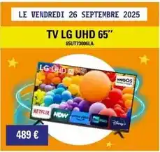 E.Leclerc Lg - tv uhd 65 offre