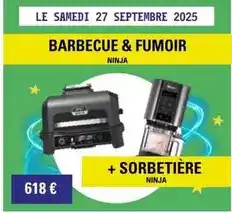 E.Leclerc Ninja - barbecue & fumoir offre