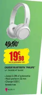 E.Leclerc Philips - casque bluetooth offre