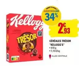 E.Leclerc Kellogg's - céréales trésor offre