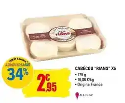 E.Leclerc Rians - cabécou offre