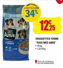 E.Leclerc Tous - croquettes forme tous mes amis offre