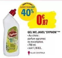 E.Leclerc Javel - gel wc offre