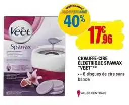 E.Leclerc Veet - chauffe-cire électrique spawax offre