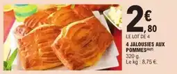 E.Leclerc 4 jalousies aux pommes offre