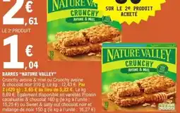 E.Leclerc Nature valley - barres offre