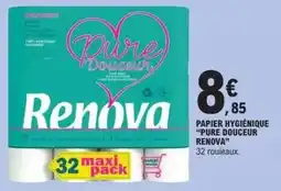 E.Leclerc Renova - papier hygiénique pure douceur offre