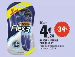 E.Leclerc Bic - rasoirs jetable offre