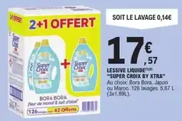E.Leclerc Super croix - lessive liquide offre