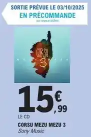 E.Leclerc Sony - corsu mezu 3 offre