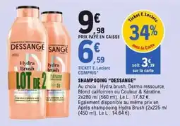 E.Leclerc Dessange - shampooing dessance offre