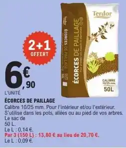 E.Leclerc Tendor - écorces de paillage offre