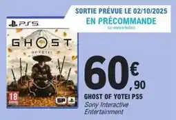 E.Leclerc Sony - ghoot of yotei ps5 offre