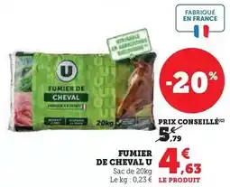Hyper U U - fumier de cheval offre