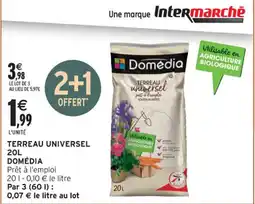 Intermarché Hyper DOMÉDIA Terreau universel offre