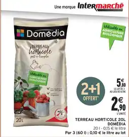 Intermarché Hyper DOMÉDIA Terreau horticole offre