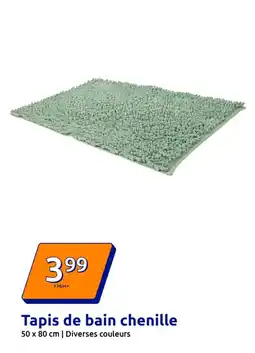 Action Tapis de bain chenille offre