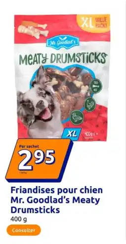 Action MR. GOODLAD'S Friandises pour chien Meaty Drumsticks offre
